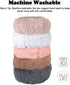 otoez Kitten Puppy Bed - Extra Small Round Dog Cat Bed, Anti Anxiety Plush, Washable (15.7", Dark Grey)