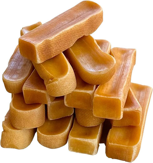KATHMANDU'S Authentic Himalayan Cheese Dog Chews for Small Dogs, Pack of 15, Improved Dental Hygiene & Protein-Rich
