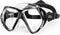 Seago Kids Swim Goggles with Nose Cover - Anti-fog Tempered Glass Snorkel Mask for Kids 6-14
