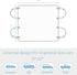 DMS PROTECTOR Hammock Large Dog Car Seat Cover for Back Seat, Universal Fit Bench Car Seat Cover, Waterproof Dog