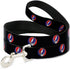 Buckle-Down Pet Leash - Steal Your Face Repeat Black/Color, 4 Feet Long, 1/2" Wide