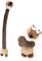 JMZDS&JL Squeaky Dog Toys, Plush Stuffed Crinkle Chew Toys for Small Medium Large Dogs, Puppy Teething Toys