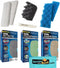 Inland Seas Fluval Bundle of 6 Replacement Medias for 106/107 Aquarium Filters, Includes Towel & Grease