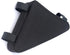 Kisangel Bicycle Triangle Bag, Small Bike Frame Bag for Multi-function Vessel Tools, Black