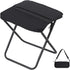 Foldable Camping Stool, Portable Collapsible Chair for Adults, Folding Telescopic Stool with