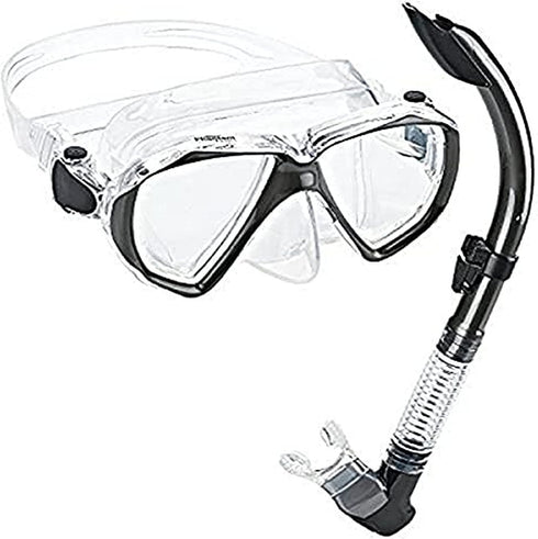 Phantom Aquatics Velocity Scuba Snorkeling Mask and Snorkel Set