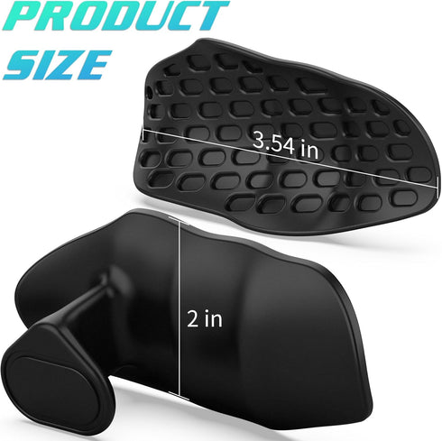 SELBATON Anti-Slip Workout Grips, Ergonomics Rubber Gym Grips, Weight Lifting Grips for Hand Protection, Workout Gym