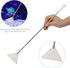 Aquarium Aquascape Tools Kit 15in, 4 in 1 Stainless Steel Silver Anti-Rust Aquatic Plant Tool Set for Fish Tank