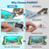 0.7mm Interactive Cat Toy for indoor Cats, Upgraded Cat Water Mat with Fish - Thickened Enrichment Stimulating Water