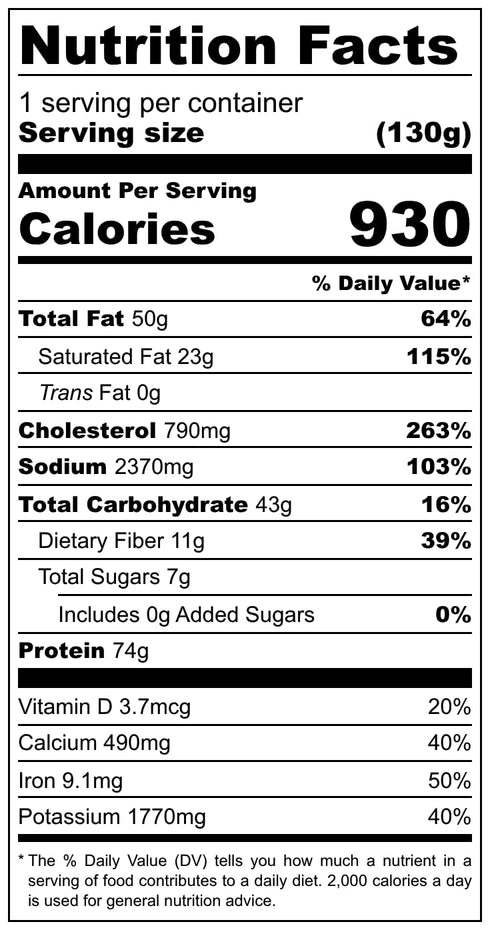 Backpacking Southwest Style Breakfast, Freeze Dried & Camping Food, Emergency Food, High Protein Meal, Gluten Free