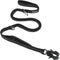 Heavy Duty Tactical Dog Leash for Large Dogs, 4-6 Foot Reflective Bungee with Two Padded Traffic Handles