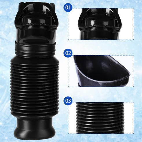 NUOOO 750ml Portable Urinal Urinal for Men Unisex Urinals Pee Container Potty Pee Bottle Urine Bottles for Camping