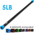 Yes4All Total Body Workout Weighted Bar, Resistance Band Bar, Weighted Bar Racks, Body Exercise Bar for Yoga, Strength Training in Home and Gym Single/Combo by Yes4All
