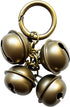 AYECEHI 2 8 Dog Collar Bell for Pet Tracking Strings in Pieces Pet Bells for Collar Loud Brass Cat Bells for Collar