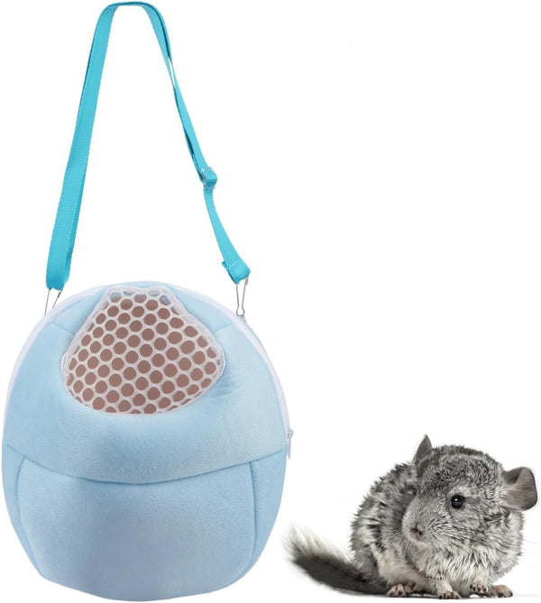 Hypeety Pet Carrier Bag Pet Sling Carrier Backpack for Small Pets Hedgehog Hamsters Sugar Glider Chinchilla Guinea Pig