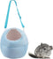 Hypeety Pet Carrier Bag Pet Sling Carrier Backpack for Small Pets Hedgehog Hamsters Sugar Glider Chinchilla Guinea Pig