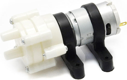 Gikfun R385 Mini Water Pump Motor for Fish Tank, 12V 1A US Plug with 1m Tube for Diaphragm Pump Water Air Pump