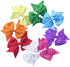 Cute Puppy Supplies Dog Accessories for Large Dogs, 8ct 3 Inch Small Dog Hair Bows for Grooming