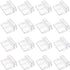 16 PCS 6mm Acrylic Aquarium Cover Clip, Clear Fish Tank Glass Support Holder for Rimless Aquariums