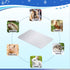 Rabbit Cooling Pad, 11.8x7.9 in Hamster Cooling Mat for Small Pets, Bite Resistant Ice Bed to Stay Cool This Summer