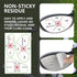 Golf Impact Tape, Self-Teaching Sweet Spot and Consistency Analysis, Golf Club Impact Stickers for Iron, Wood & Fairway