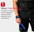 SKDK Cotton Hard Pull Wrist Lifting Straps with Neoprene Cushioned Padded Grips - Anti-Skid Silicone for Weightlifting