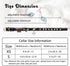 PetsHome Bling Rhinestones Cat Collar, PU Leather Adjustable Pet Collar with Luxury Pendant for Extra Small Dog and