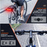 ONVIAN Smart Bike Tail Light with Turn Signals - Rechargeable Auto-Sensing Light for Rear Bike Rack, Waterproof