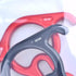 TRIWONDER 35KN 50KN Aluminum Climb Figure 8 Descender Rigging Plate for Rock Climbing Rescue