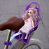 EIRONA Kids Bicycle Doll Seat Doll Chair Accessory for Childrens Bikes, Purple