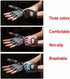 QNLALZM Workout Gloves Breathable Non-Slip Silica Gel Grip Exercise Gloves for Men Women Weightlifting Yoga Dumbbell