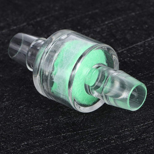 TOPINCN 10PCS ABS Aquarium Bio Filter Breeding Fry Betta Shrimp Green Silicone Tube Filter