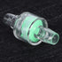 TOPINCN 10PCS ABS Aquarium Bio Filter Breeding Fry Betta Shrimp Green Silicone Tube Filter
