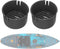 Kayaks Storage Bucket Container for Lifetime Kayak Storage, Fits Hatch Opening 6 7/8" - 2 Pack