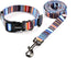 Ihoming Puppy Collar and Leash Set, Splicing Design for Extra Small Dogs Cats Pets, Daily Outdoor Training, XS-Up to