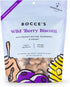 Bocce's Bakery All-Natural, Small Batch Organic Dog Treats - Wild 'Berry Biscotti Biscuits, 12 oz Bag