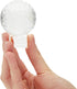 Juvale Crystal Golf Trophy Award - 2 in Clear Crystal, Display Stand Base & Presentation Gift Box