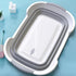 LOUYENOUS 23.6x11in Pet Bath Tub - Foldable Bath Tub, Laundry Tub | High Quelity Pet Bathing Basin, Portable Bathing
