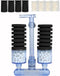 UPETTOOLS Biochemical Sponge Filter, Ultra Quiet Aquarium Air Pump, Double Head Bio Sponge for Fish Tank