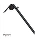 Mountain Mike's Reproductions Deer Positioner European Skull Wall Mount, Black