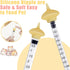 4) Mini Pet Feeding Bottle and Syringes with Nipples for Small Cat Dog Animals (Model