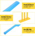 Greensen Kids Cricket Set, ABS Plastic Cricket Bat Set with Ball, Beach Stand Kit for Children Toddler Sports