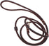 FOMIYES Dog Rope Walking Leash, Heavy Drawstring Leather Pet Supplies for Walking