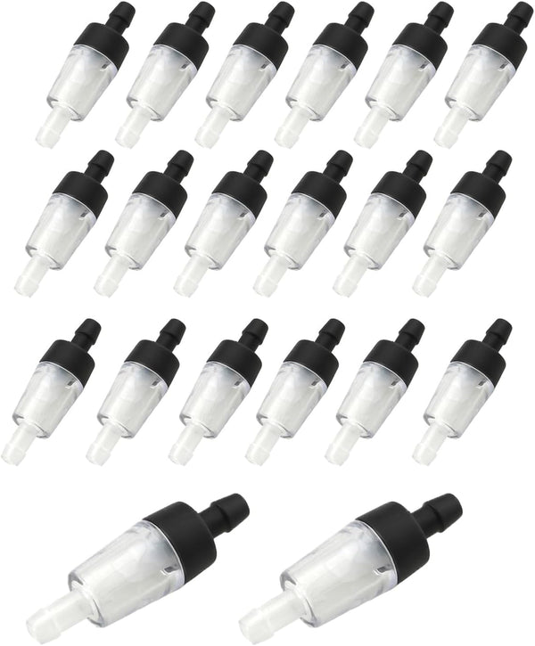 20pcs Aquarium Air Pump Check Valves, One Way Non-Return Check Valve for Fish Tank