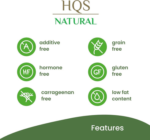 Almo Nature HQS Natural Mackerel, Grain Free, Additive Free, Adult Cat Canned Wet Food, Flaked, 24 x 70g/2.47 oz