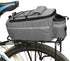 ZTZ Bike Rack Bag, Insulated Bicycle Rear Seat Cargo Bag, 8L Waterproof Storage Luggage Bag with Reflective Stripes