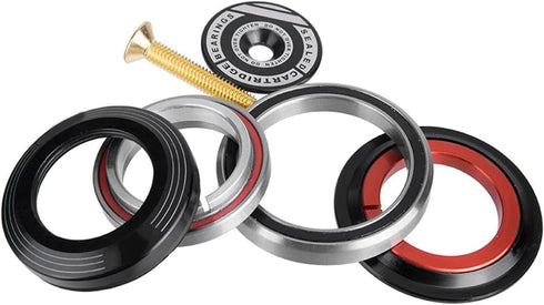 VGEBY1 Bicycle Headset Tapered Tube 42 52MM, Bike Front Fork Headset Cycling Accessory
