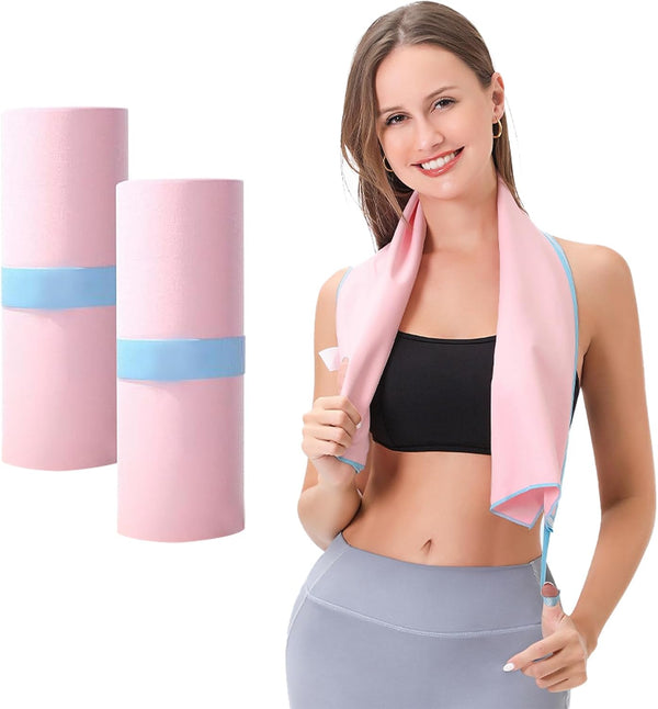 LERAO Gym Towels for Women,Workout Towels Quick Dry Towel,Yoga Towel for Hot Yoga