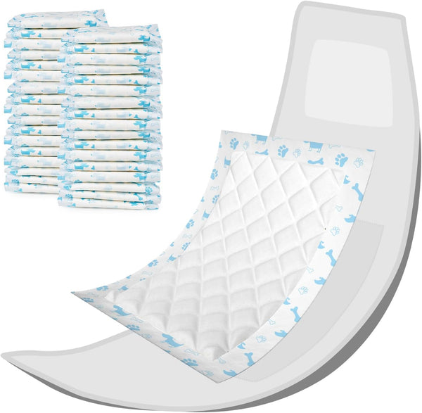 Pet Soft Disposable Dog Diaper Liners Booster Pads - Fit for Most