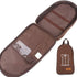 NatSumeBasics Portable Travel Bag Organizer for Camping Cooking Utensils, BBQ Kitchen Kit (1pc Brown Bag)